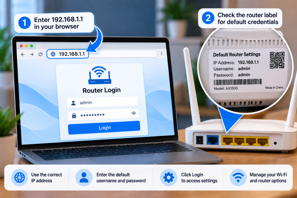 Router Login Guide and Label Tips